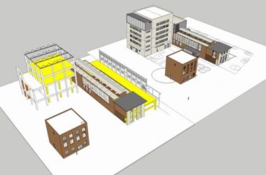 Sketchup文化模型|厂房改造文化馆,多层博物馆,文化建筑,现代风格-BIM建筑网