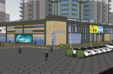 Sketchup住宅模型|高层商住楼,住宅,底层商业,居住建筑,现代风格-BIM建筑网