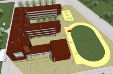 Sketchup学校模型|多层小学,学校,教学楼,教育建筑,现代风格,公建-BIM建筑网