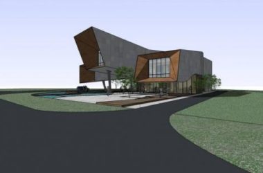 Sketchup文化模型|多层展览馆,现代风格,文化建筑-BIM建筑网