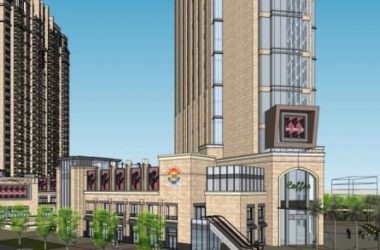 Sketchup综合体模型|高层商业综合体,住宅公寓,酒店办公,多层商业裙房,新古典风格-BIM建筑网