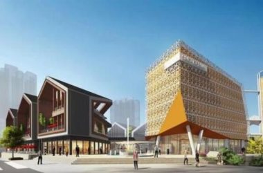 Sketchup商业模型|多层商业街，现代风格-BIM建筑网