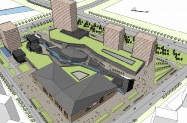 Sketchup综合体模型|coast综合体概念设计,高层酒店办公,多层商场,商业裙房,现代风格-BIM建筑网