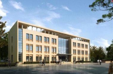 Sketchup办公模型|多层办公楼,现代风格-BIM建筑网