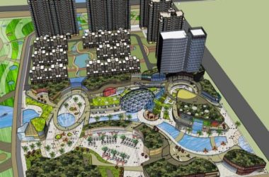 Sketchup综合体模型|现代风格,大型商业中心,高层住宅小区规划,综合体,景观设计-BIM建筑网