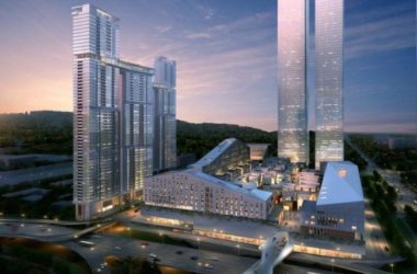 Sketchup综合体模型|超高层商业综合体，办公，写字楼，现代风格-BIM建筑网