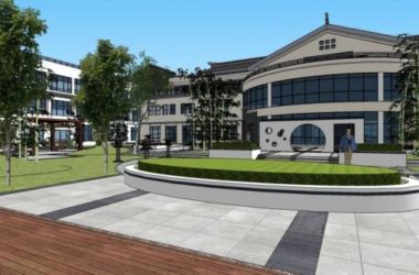Sketchup酒店模型|多层酒店,办公,中式风格-BIM建筑网