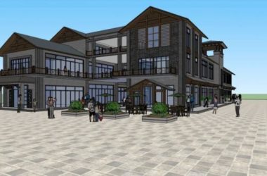 Sketchup商业模型|多层商业街，中式风格-BIM建筑网