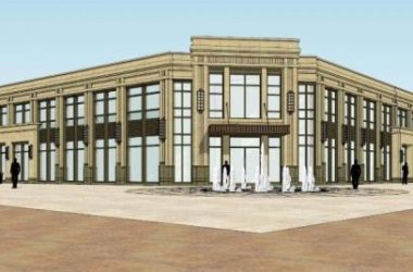 Sketchup商业模型|多层商业建筑，新古典风格，ArtDeco风格-BIM建筑网