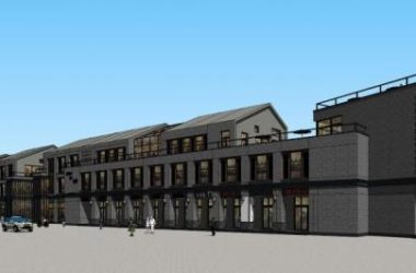 Sketchup商业模型|多层商业街，新中式风格-BIM建筑网