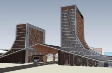 Sketchup住宅模型|多层高层混合,公寓楼,居住建筑,现代风格-BIM建筑网