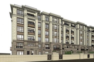 Sketchup住宅模型|多层住宅,花园洋房,居住建筑,新古典风格-BIM建筑网