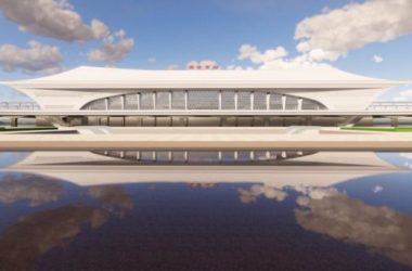 Sketchup车站路桥|多层汽车站,交通建筑,市政设施,现代风格-BIM建筑网