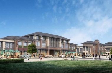 Sketchup商业模型|湟里老街改造，多层商业街，欧式，新古典风格-BIM建筑网