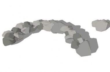 Sketchup素材模型|景观石头素材组件-BIM建筑网