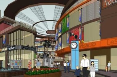 Sketchup商业模型|多层商业，现代风格-BIM建筑网