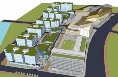 Sketchup综合体模型|多层商业综合体,小型多层办公楼,现代风格-BIM建筑网