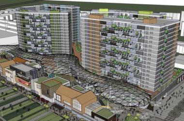 Sketchup综合体模型|多层高层混合商业综合体,高层住宅,现代风格-BIM建筑网