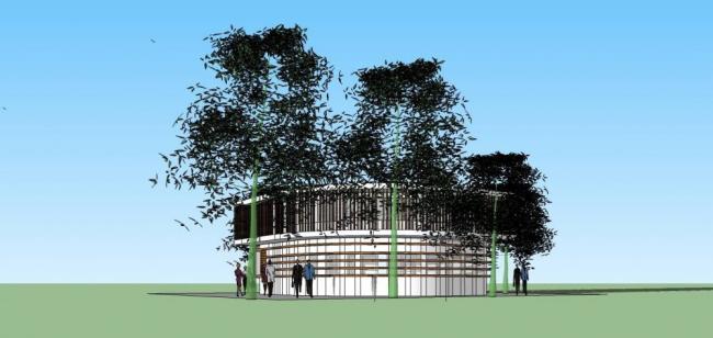 Sketchup商业模型|多层商业会馆,现代风格 Sketchup商业模型|多层商业会馆,现代风格