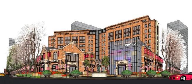 Sketchup商业模型|多层商业,新古典风格 Sketchup商业模型|多层商业,新古典风格