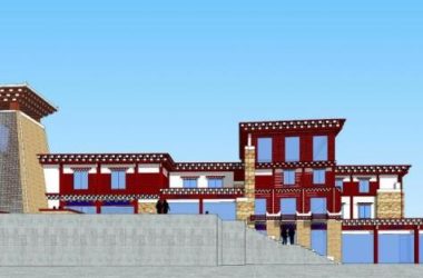 Sketchup商业模型|多层藏式碉楼，少数民族-BIM建筑网