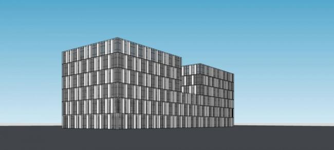 Sketchup办公模型|多层办公楼,现代风格 Sketchup办公模型|多层办公楼,现代风格