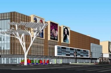 Sketchup商业模型|多层商业广场，商场，现代风格-BIM建筑网