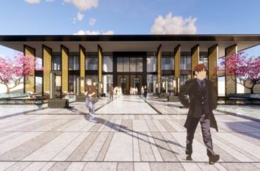 Sketchup商业模型|多层售楼处，商业建筑，现代风格-BIM建筑网