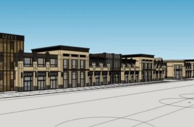 Sketchup商业模型|多层商业街及入口，新古典风格-BIM建筑网