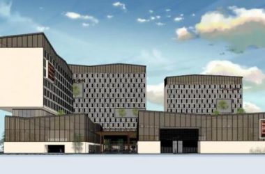 Sketchup办公模型|多层办公楼,新中式风格-BIM建筑网
