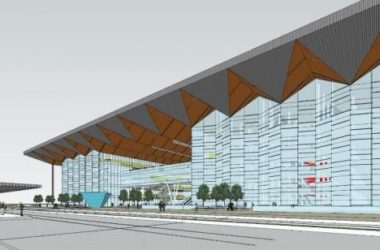 Sketchup车站路桥|多层汽车站,现代风格,交通建筑-BIM建筑网