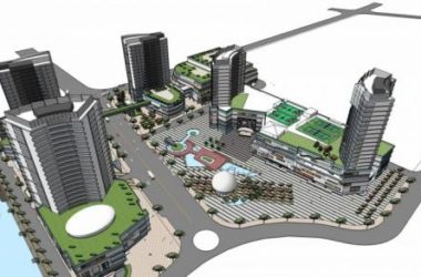 Sketchup综合体模型|高层城市商业综合体,办公写字楼,现代风格-BIM建筑网