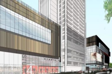 Sketchup综合体模型|超高层商业综合体,办公写字楼,现代风格-BIM建筑网