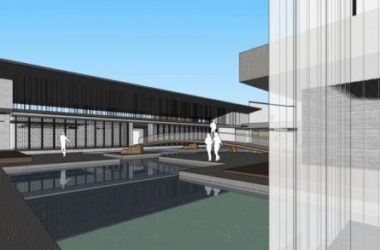 Sketchup酒店模型|多层度假酒店会所,新中式风格-BIM建筑网