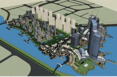 Sketchup综合体模型|超高层城市商业综合体,高层住宅,现代风格,滨水景观-BIM建筑网