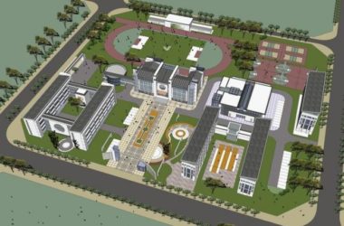 Sketchup学校模型|多层中小学学校,教学楼,教育建筑,中式风格-BIM建筑网