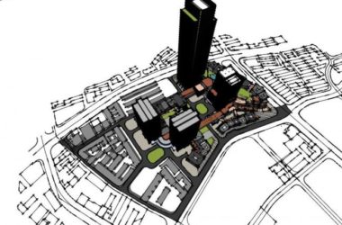 Sketchup综合体模型|多层高层混合商业综合体,高层办公写字楼,现代风格-BIM建筑网