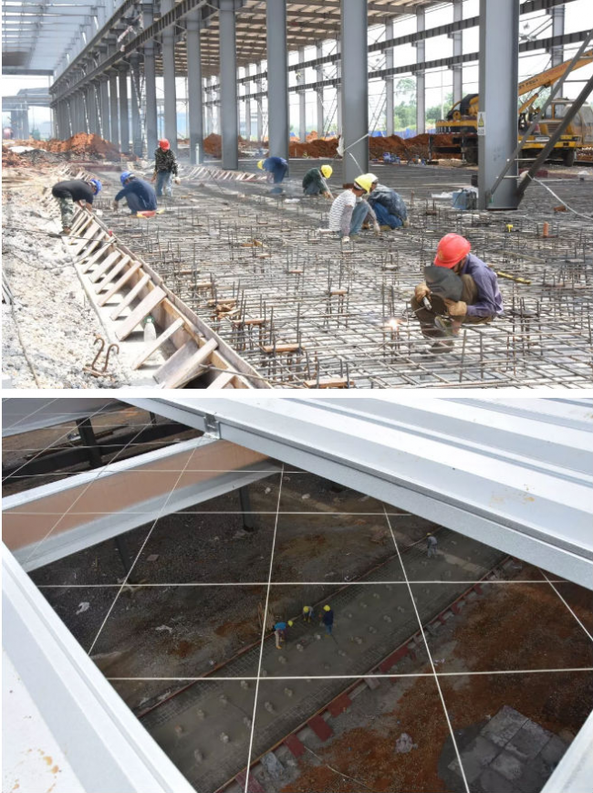 BIM与装配式|广西建工钢结构生产加工基地建设热火朝天 BIM与装配式|广西建工钢结构生产加工基地建设热火朝天