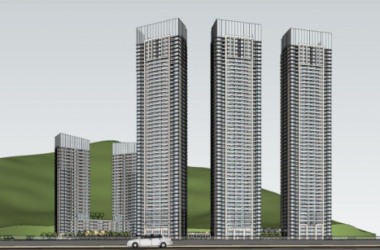 Sketchup综合体模型|超高层商业综合体,办公写字楼,现代风格-BIM建筑网