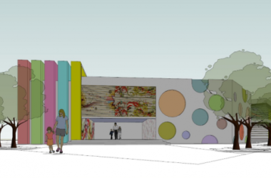 Sketchup学校模型|多层幼儿园学校,教育建筑,现代风格-BIM建筑网