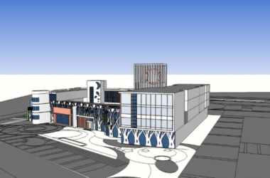 Sketchup学校模型|多层幼儿园学校,教育建筑,现代风格-BIM建筑网
