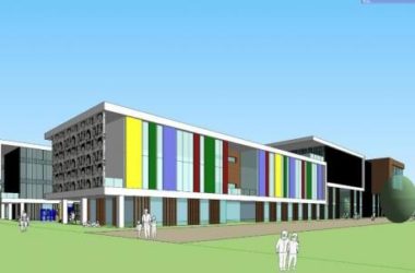 Sketchup学校模型|多层幼儿园学校,教育建筑,现代风格-BIM建筑网