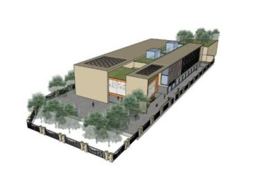Sketchup学校模型|多层幼儿园学校,教育建筑,现代风格-BIM建筑网