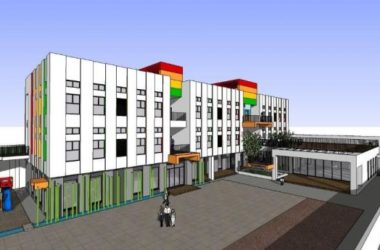 Sketchup学校模型|多层幼儿园学校,教育建筑,现代风格-BIM建筑网