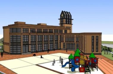 Sketchup学校模型|多层幼儿园学校,教育建筑,欧式古典风格-BIM建筑网