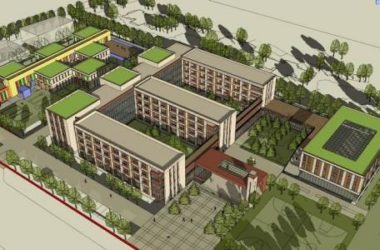 Sketchup学校模型|多层小学,幼儿园学校,教育建筑,现代风格-BIM建筑网