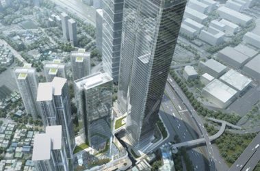 Sketchup住宅模型|超高层住宅，现代风格，底层商业，居住建筑-BIM建筑网