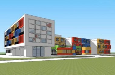 Sketchup学校模型|多层幼儿园学校,教育建筑,现代风格-BIM建筑网