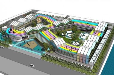 Sketchup学校模型|多层幼儿园学校,教育建筑,现代风格-BIM建筑网