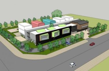Sketchup学校模型|多层幼儿园学校,教育建筑,现代风格-BIM建筑网